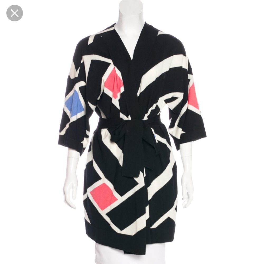 Diane Von Furstenberg Nani Wrap Cardigan Sweater
